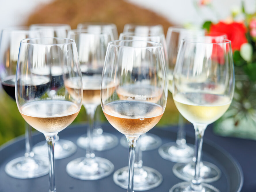 Photo Montage Wine Glasses