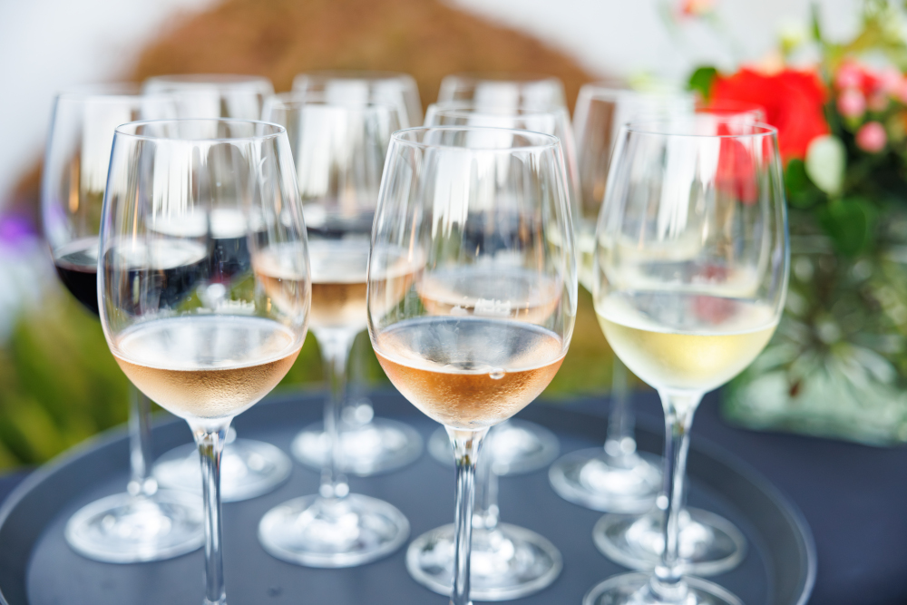 Photo Montage Wine Glasses